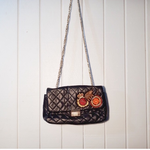 Zara Handbags - Zara long chain elephant leather purse.